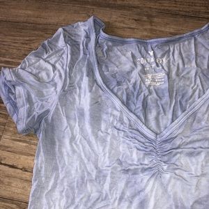 Soft blue and white shirt!!